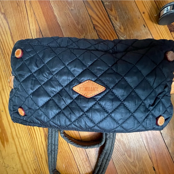 NWT MZ Wallace Sutton Tote Grey and Black - Picture 3 of 7